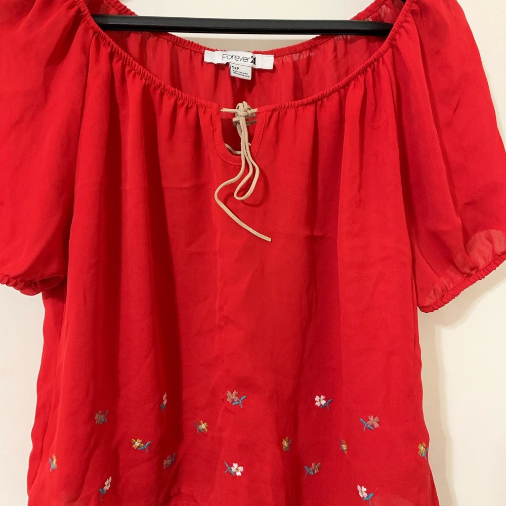 Forever 21 Red Shirt